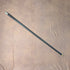 1897 British Antique Black Shaft Sterling Silver Rondelle Handle Walking Stick, 90cm, GL&Co